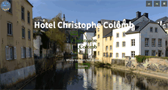 Desktop Screenshot of christophe-colomb.lu